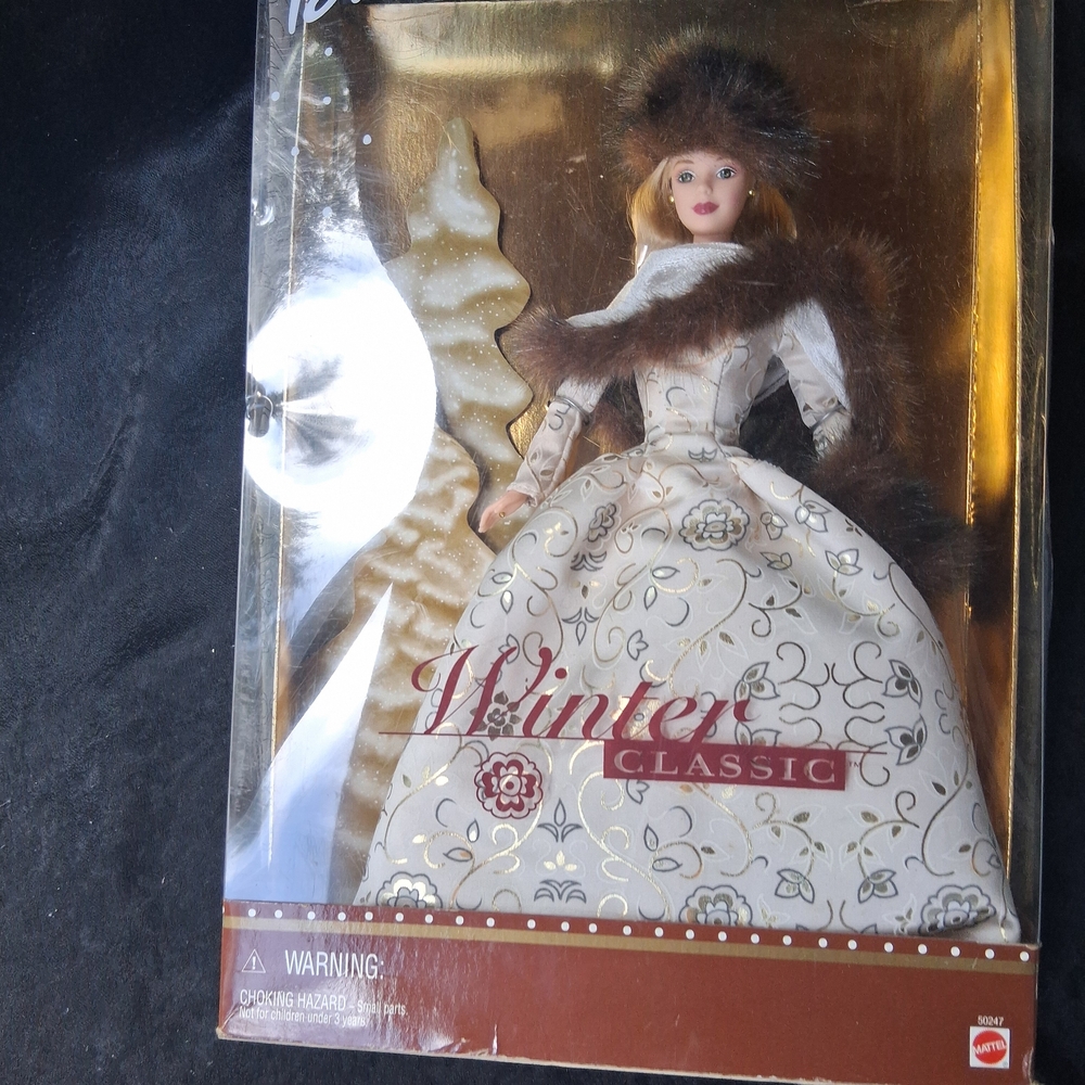 Winter Classic Doll with Fur Trim